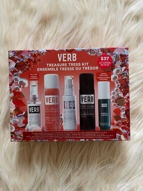 VERB Treasure Tress Kit - ensemble tresse du trésor 5 items in one box